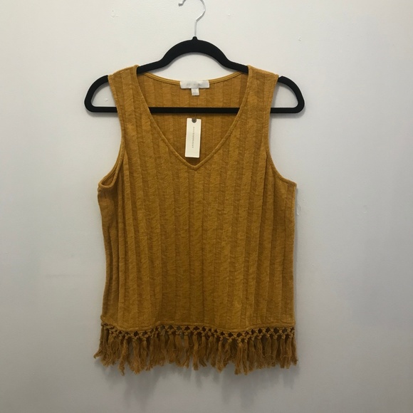 Anthropologie Tops - BRAND NEW!! Anthropologie Beachcomber Fringed Tank